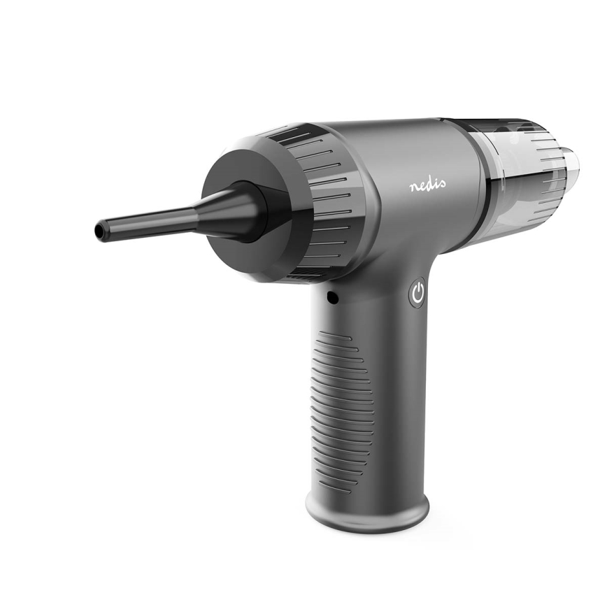 Håndholdt støvsuger genopladelig 02.01.2001 90W/6000 mAh grå/sort