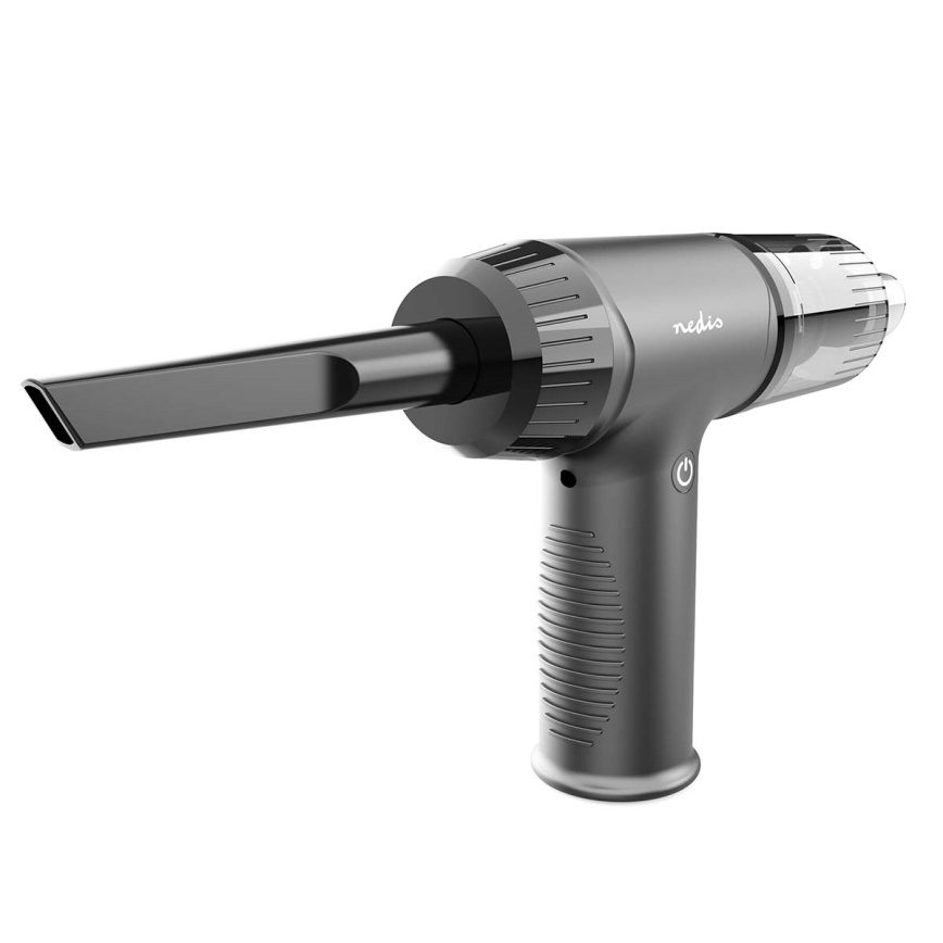 Håndholdt støvsuger genopladelig 02.01.2001 90W/6000 mAh grå/sort