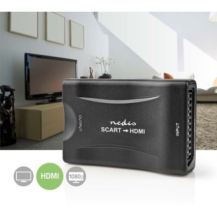HDMI-adapter SCART-HDMI