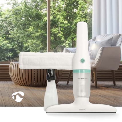 Genopladelig vinduesstøvsuger 12W/2200 mAh IPX4