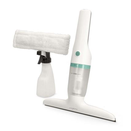 Genopladelig vinduesstøvsuger 12W/2200 mAh IPX4