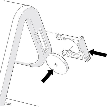 Vækkeur med trådløs oplader LED/10W/230V hvid