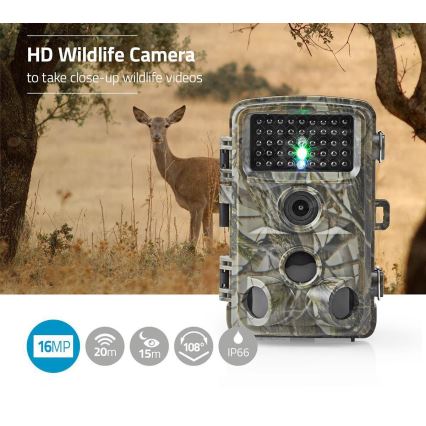 Kamerafælde med sensor 24MP Full HD 8xAA IP66