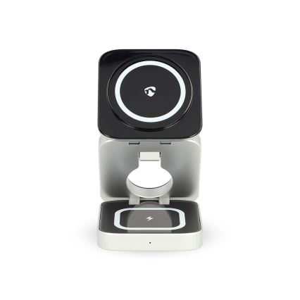 Trådløs oplader 03.01.2001 15W sølvfarvet