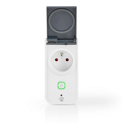 Udendørs smart stikdåse 3680W/TYPE/230V Wi-Fi IP44