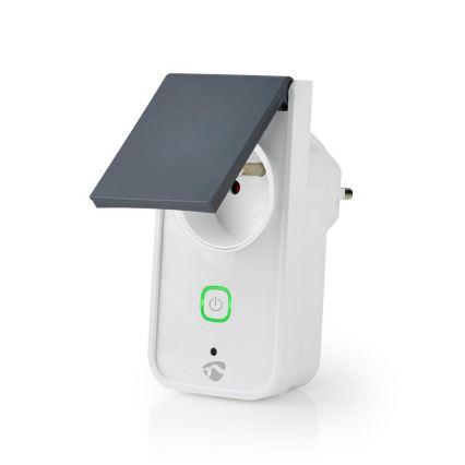 Udendørs smart stikdåse 3680W/TYPE/230V Wi-Fi IP44
