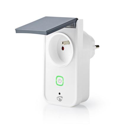 Udendørs smart stikdåse 3680W/TYPE/230V Wi-Fi IP44
