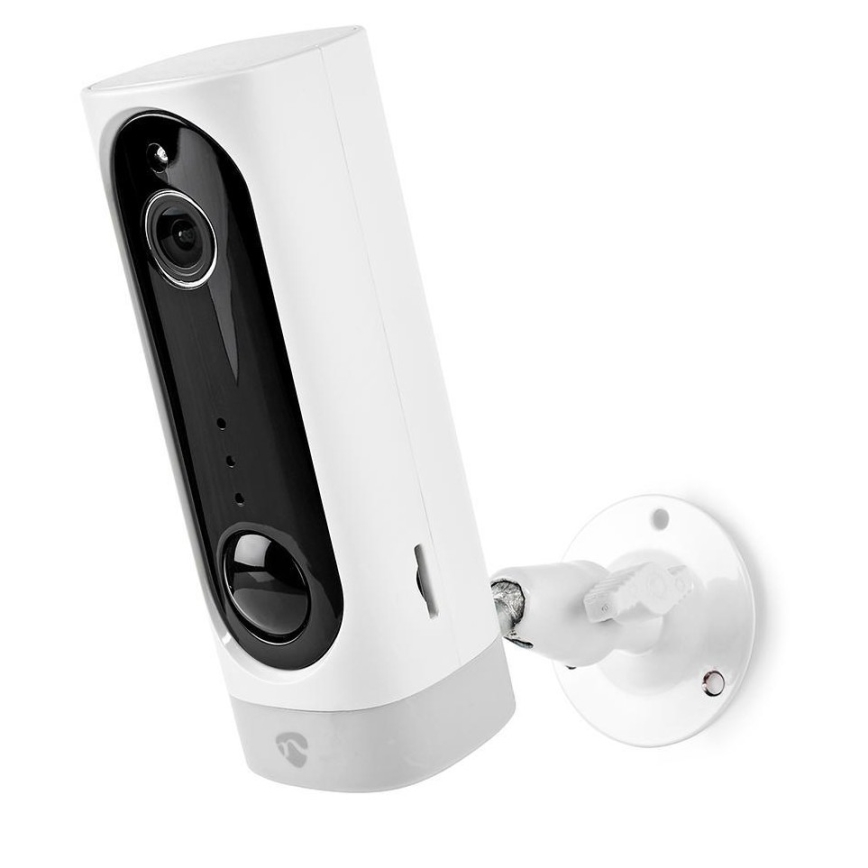 Genopladeligt IP-kamera med PIR-bevægelsessensor 5V / 3000mAh / Wifi