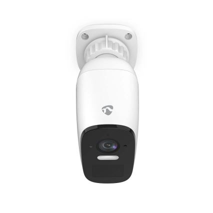 Smart udendørs genopladelig kamera med sensor SmartLife 4MP Quad HD 1440p 5V/5200mAh Wi-Fi Tuya IP66