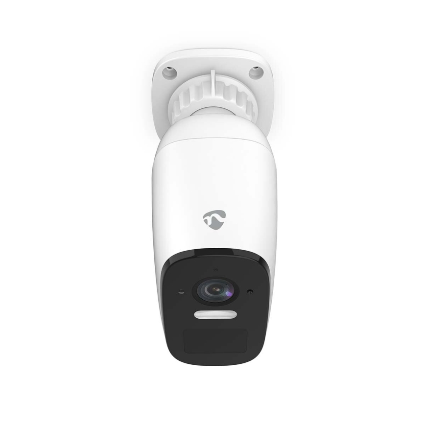 Smart udendørs genopladelig kamera med sensor SmartLife 4MP Quad HD 1440p 5V/5200mAh Wi-Fi Tuya IP66