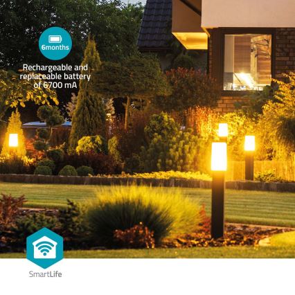 Smart kamera 3MP Full HD 1296p 6700 mAh Wi-Fi Tuya IP65