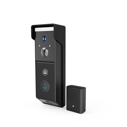 Videodørklokke med bevægelsessensor SmartLife 4400 mAh 2x Full HD 1080p IP54 Wi-Fi Tuya