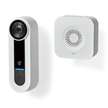 Trådløs videodørklokke med sensor Full HD 1536p Wi-Fi IP65