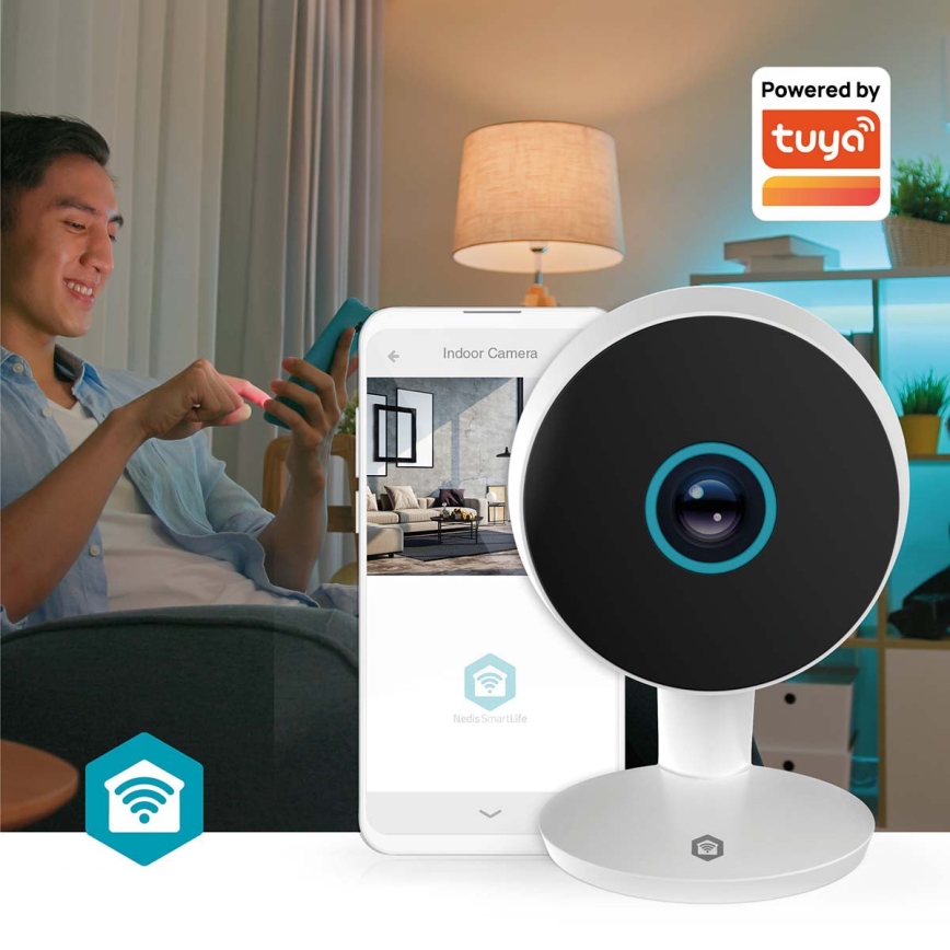 Smartlife smart-kamera 5 V, 3 MP, Full HD 1296p, Wi‑Fi, Tuya