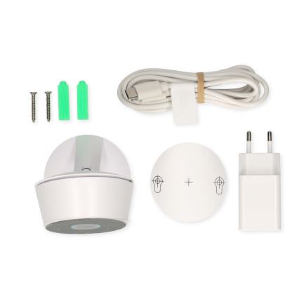 Smartlife smart-kamera 5 V, 3 MP, Full HD 1296p, Wi‑Fi, Tuya