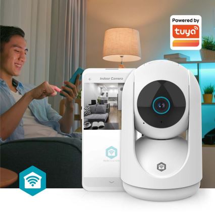 Smartlife Smartkamera 5V 3MP Full HD 1296p Wi-Fi Tuya