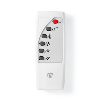 Elektrisk direktevarmer/konvektor 2000 W/230 V med Wi‑Fi, IP24-beskyttelse og termostat