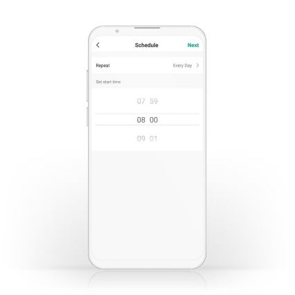 Elektrisk direktevarmer/konvektor 2000 W/230 V med Wi‑Fi, IP24-beskyttelse og termostat