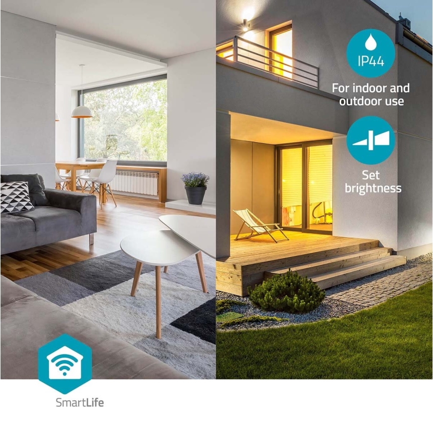 LED m. RGBW-farver Loftlampe til badeværelse dæmpbar SmartLife LED/18W/230V 2700-6500K IP44 Wi-Fi Tuya