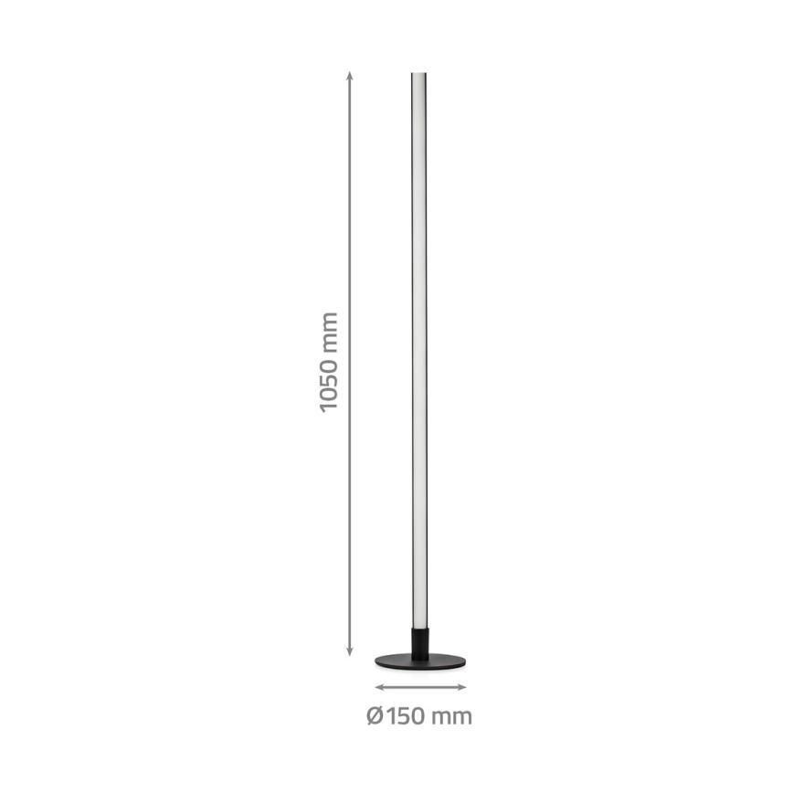 LED gulvlampe RGBIC dæmpbar Smartlife LED/10W/230V 100,5 cm 2700-6500K Wi-Fi Tuya + fjernbetjening