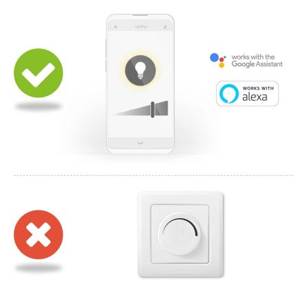 LED RGBW dæmpbar projektør SmartLife LED/20W/230V Wi-Fi IP65 2700-6500K