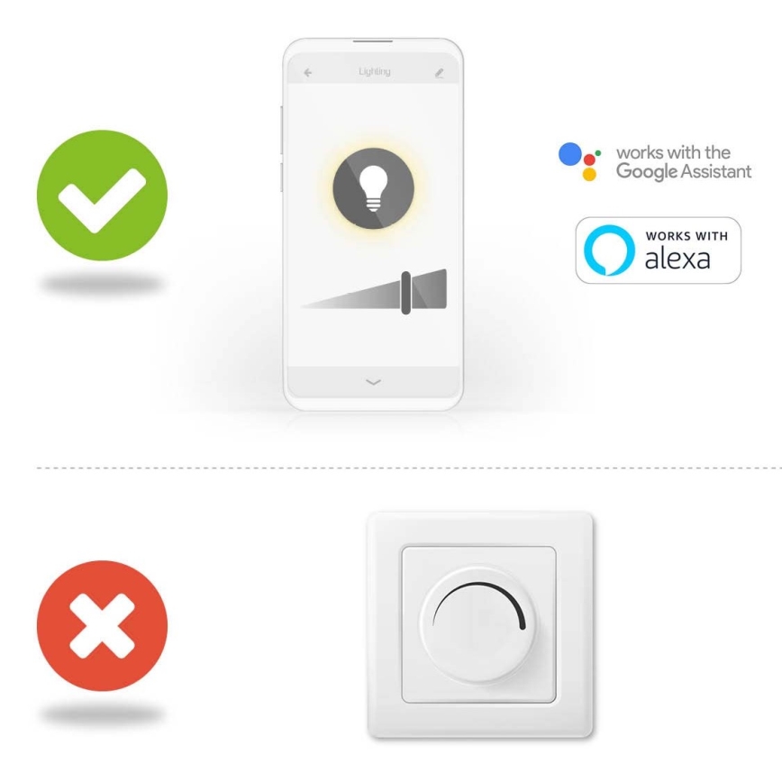 LED RGBW dæmpbar projektør SmartLife LED/20W/230V Wi-Fi IP65 2700-6500K