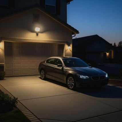 Dæmpbar LED projektør med bevægelsessensor SmartLife LED/20W/230V 3000-6500K IP44 Wi-Fi