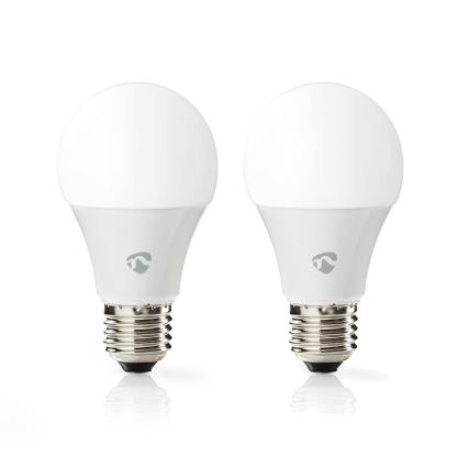 Sæt 2x LED RGBW dæmpbar pære SmartLife E27/9W/230V Wi-Fi 2700-6500K