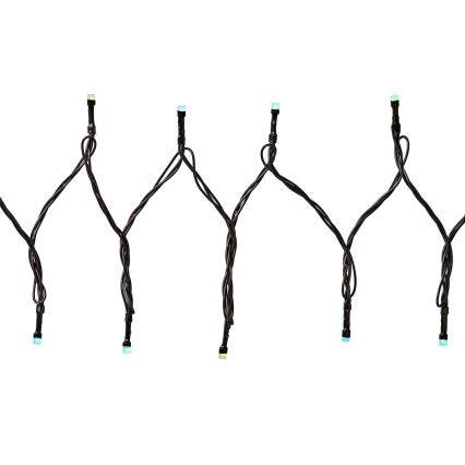 LED RGB Udendørs  lyskæde 42xLED/8 funktioner 8m IP65 Wi-Fi Tuya