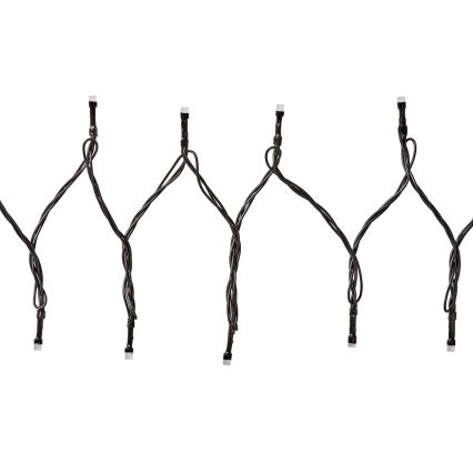 LED RGB Udendørs  lyskæde 42xLED/8 funktioner 8m IP65 Wi-Fi Tuya