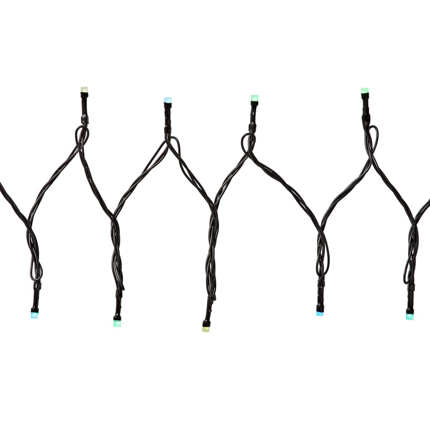 LED RGB udendørs lyskæde 84xLED/8 funktioner 13 m IP65 Wi-Fi Tuya