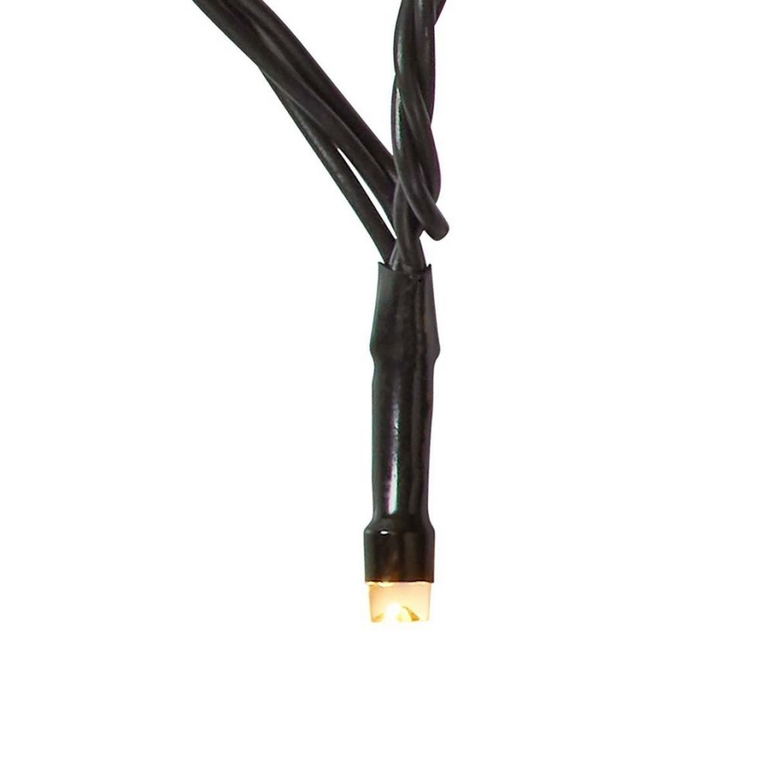 LED julelyskæde 50xLED/8 funktioner 5m IP65 Wi-Fi Tuya