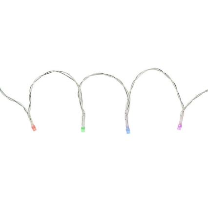 LED RGB-lysgardin 180 x LED / 7 funktioner, 6 m, IP65, Wi‑Fi Tuya