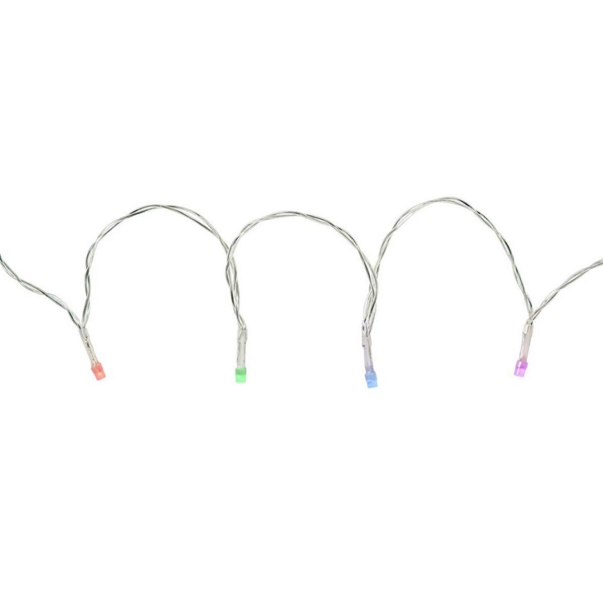 LED RGB-lysgardin 180 x LED / 7 funktioner, 6 m, IP65, Wi‑Fi Tuya