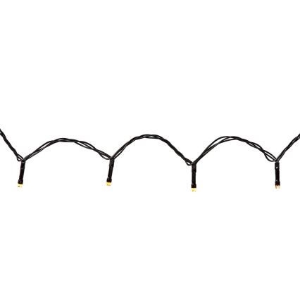 Udendørs LED lysgardin 200xLED/8 funktioner 10x2 m IP65 Wi-Fi Tuya varm hvid