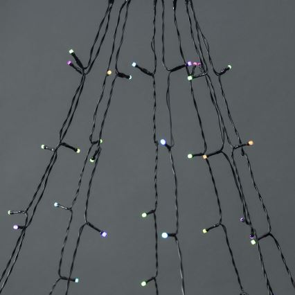 LED Udendørs julegardin 200xLED/8 funktioner 10x2m IP65 Wi-Fi Tuya varm til kold hvid