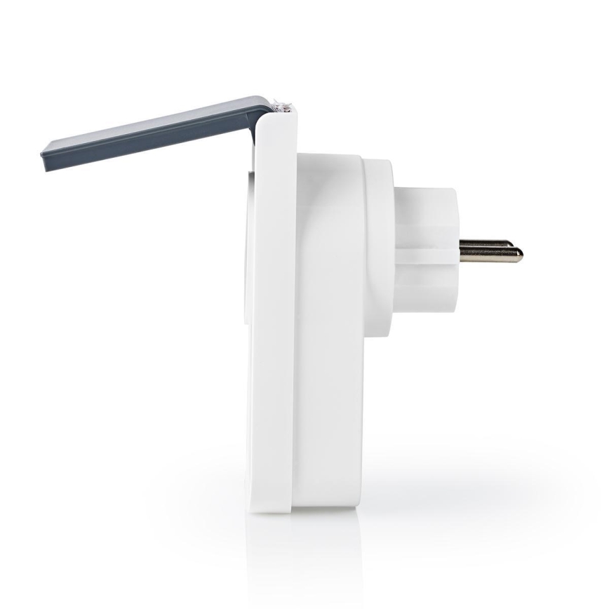 Smart udendørs socket 3680W/230V/Type F/16A Wi-Fi IP44