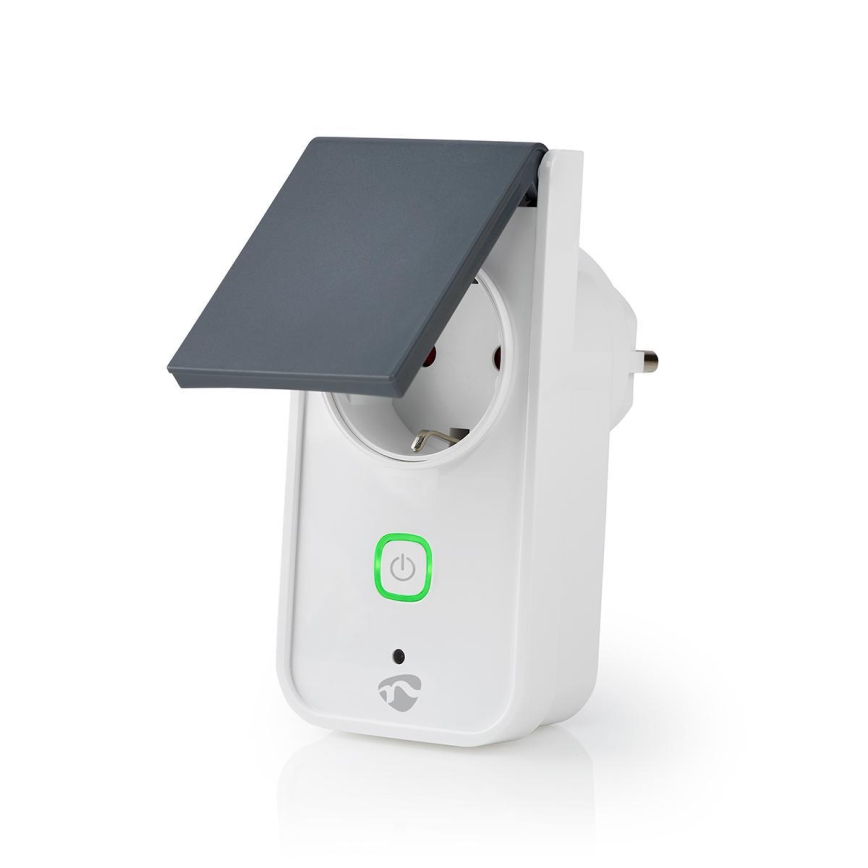 Smart udendørs socket 3680W/230V/Type F/16A Wi-Fi IP44