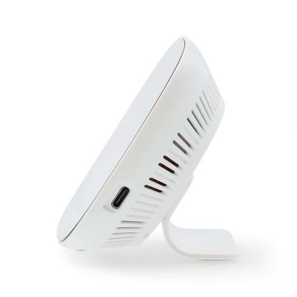 Smart luftkvalitetsmåler med LED-lys display SmartLife Wi-Fi