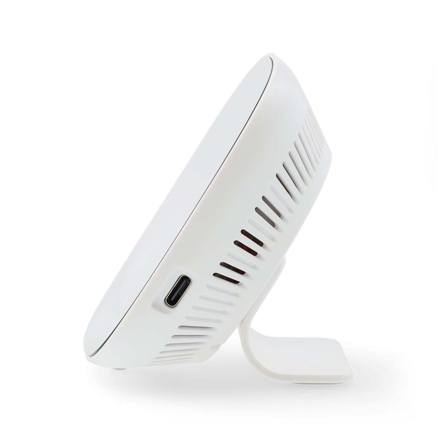 Smart luftkvalitetsmåler med LED-lys display SmartLife Wi-Fi