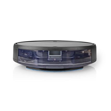 Smart robotstøvsuger med moppe 28W/2500 mAh Wi-Fi sort + fjernbetjening