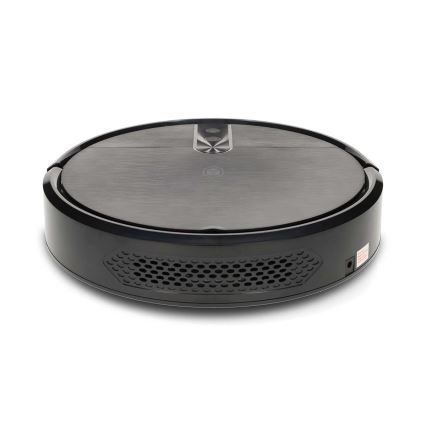 SmartLife intelligent robotstøvsuger med moppe 2600 mAh Wi‑Fi Tuya sort + fjernbetjening