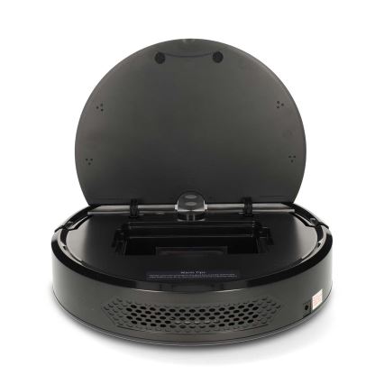 SmartLife intelligent robotstøvsuger med moppe 2600 mAh Wi‑Fi Tuya sort + fjernbetjening