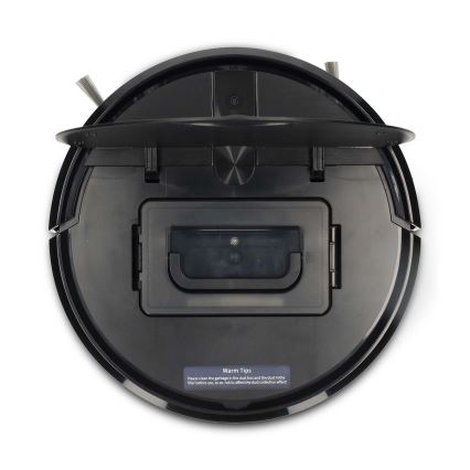 SmartLife intelligent robotstøvsuger med moppe 2600 mAh Wi‑Fi Tuya sort + fjernbetjening
