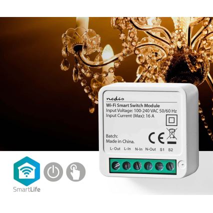 Smart switch SmartLife Wi-Fi 230V