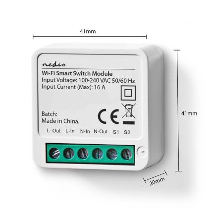 Smart switch SmartLife Wi-Fi 230V