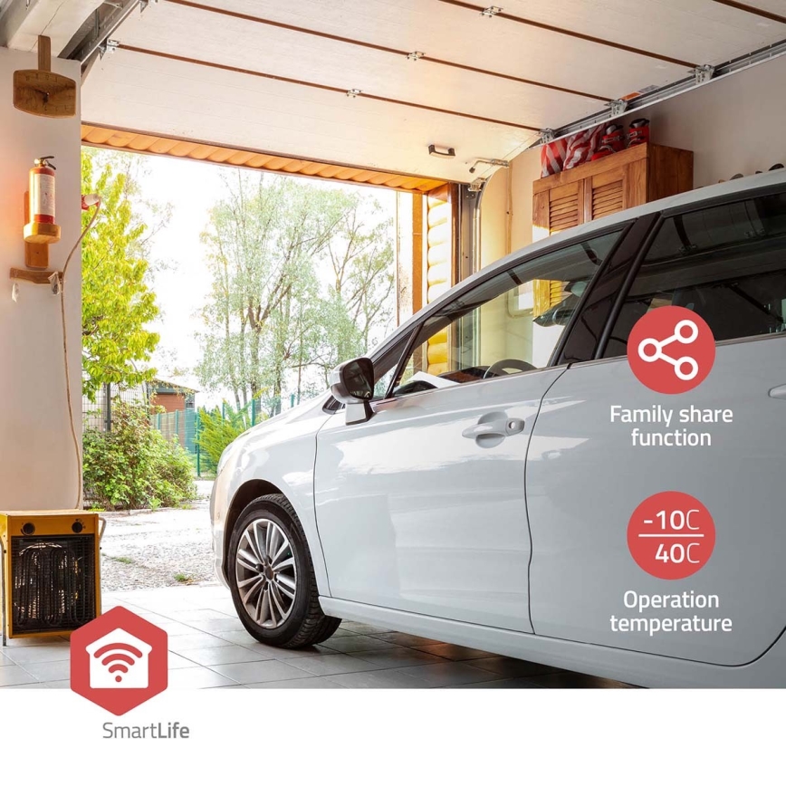 Dørkontakt til smart-garage SmartLife Zigbee Tuya