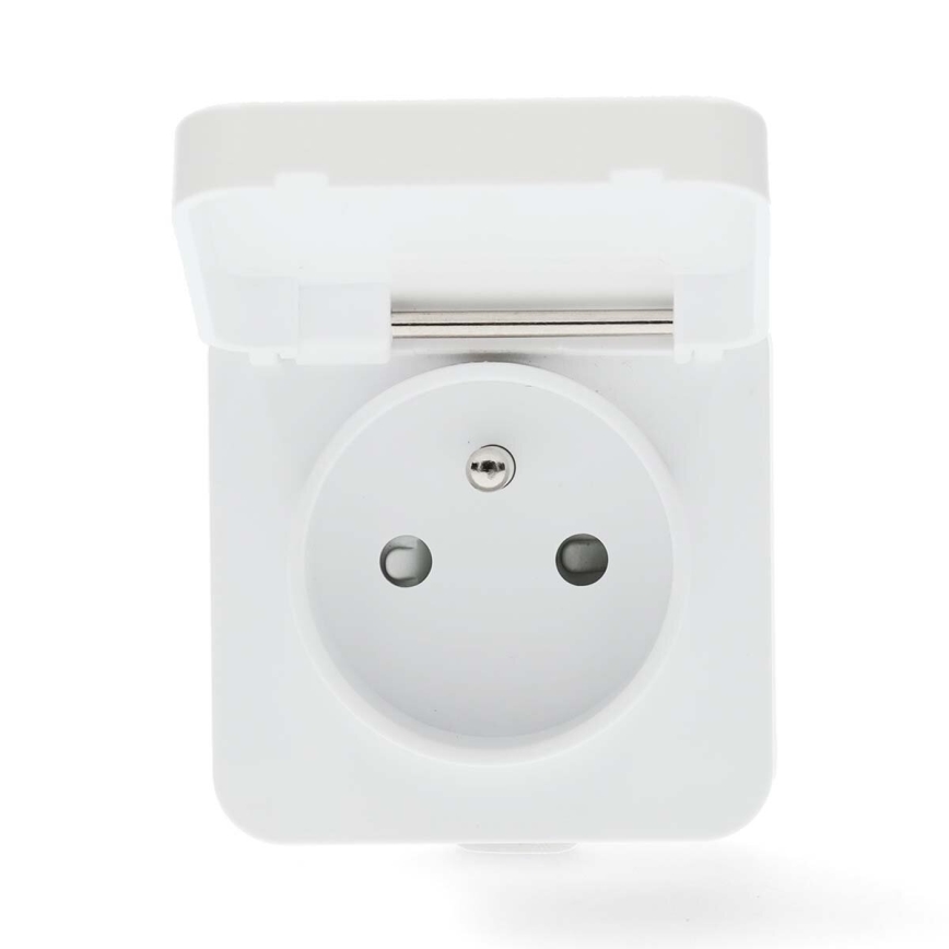 Smart stikdåse Smartlife 3680W/230V/ Type E/16A Wi-Fi Tuya IP44