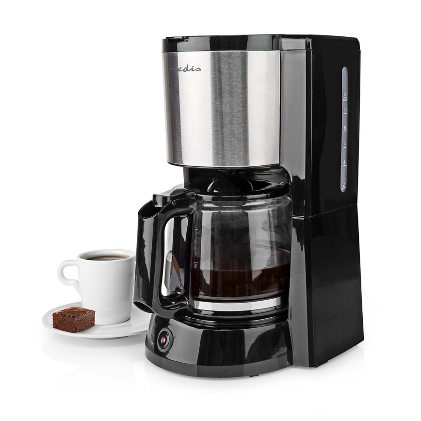 Kaffemaskine 1,25l med temperaturbevaring-funktion 1000W/230V