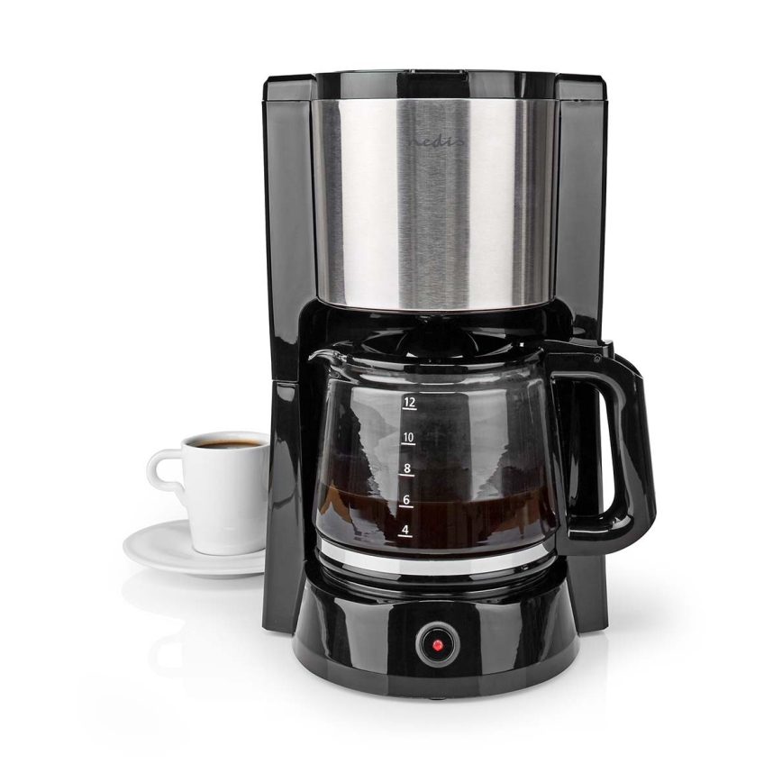 Kaffemaskine 1,25l med temperaturbevaring-funktion 1000W/230V